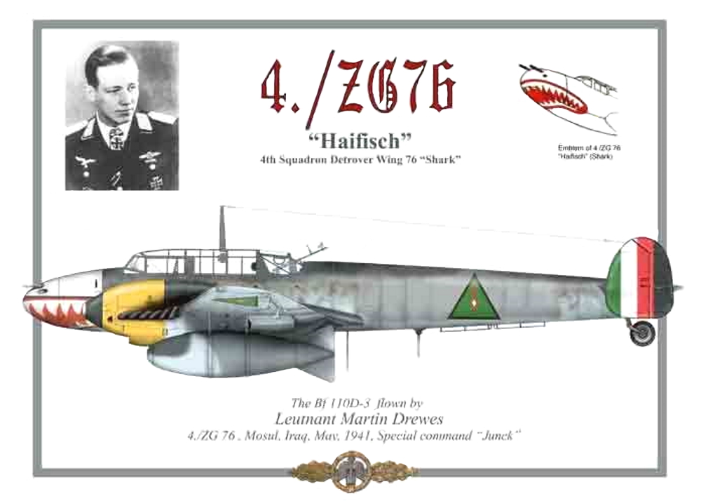 MESSERSCHMITT Bf 110 Bf-11038