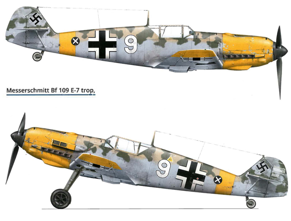 MESSERSCHMITT Bf 109 E Bf_10133