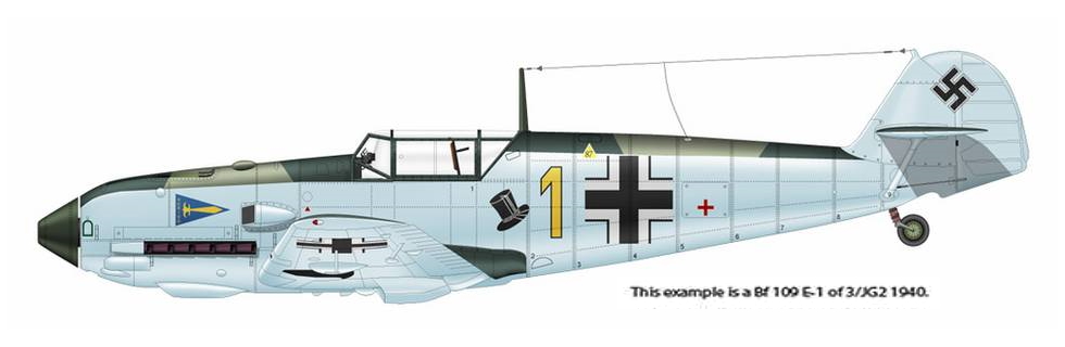 MESSERSCHMITT Bf 109 E Bf_10167