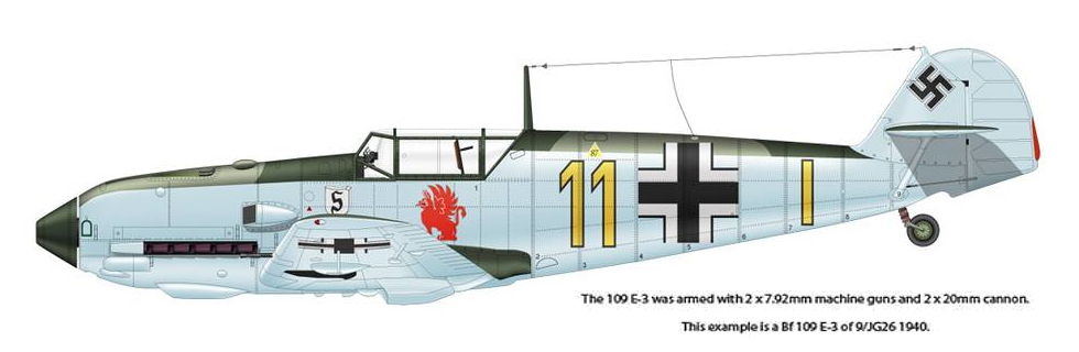 MESSERSCHMITT Bf 109 E Bf_10169