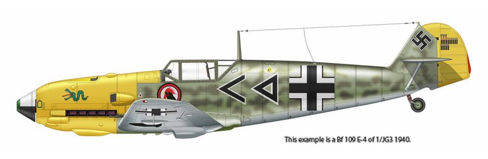 MESSERSCHMITT Bf 109 E Bf_10181