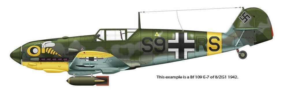 MESSERSCHMITT Bf 109 E Bf_10190