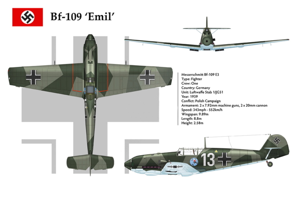 MESSERSCHMITT Bf 109 E Bf_10194