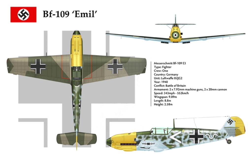 MESSERSCHMITT Bf 109 E Bf_10195