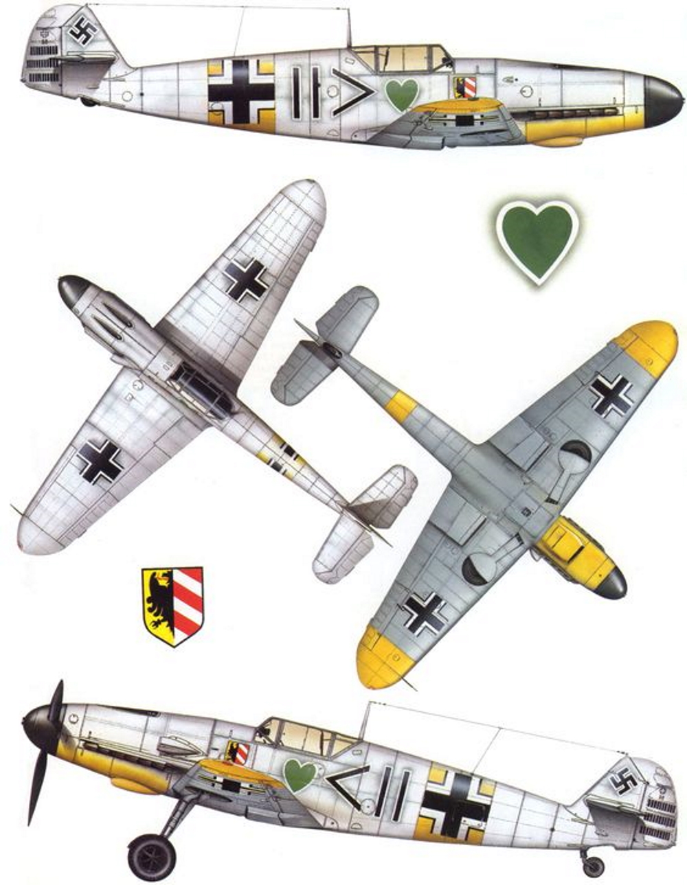 MESSERSCHMITT Bf 109 F Bf_10956