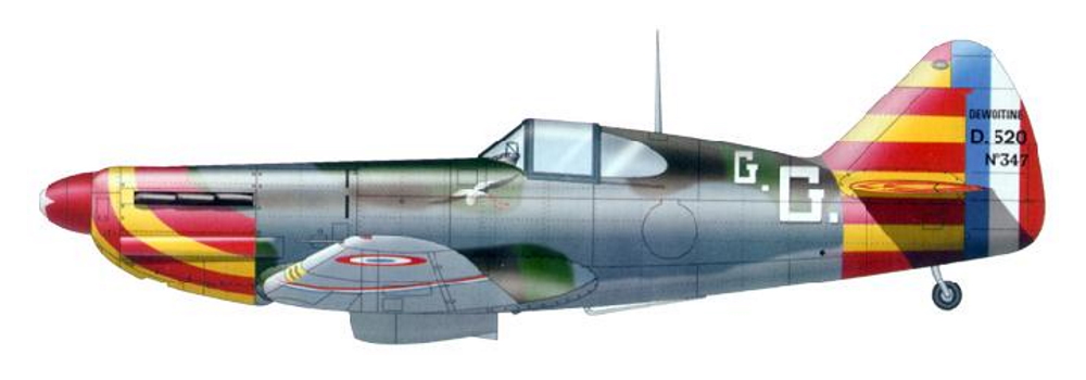 DEWOITINE D.520 D520-411