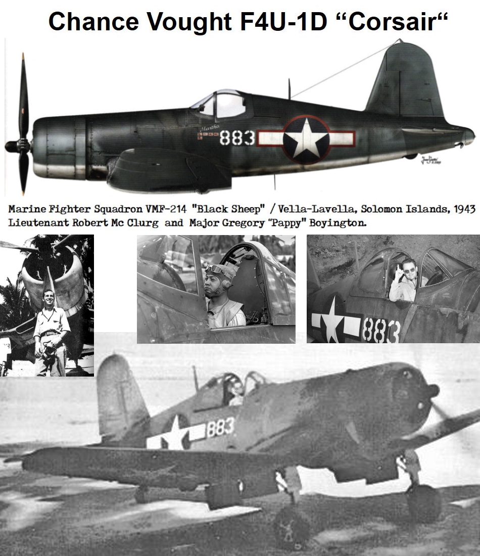 CHANCE VOUGHT F4U CORSAIR F4u-1-15