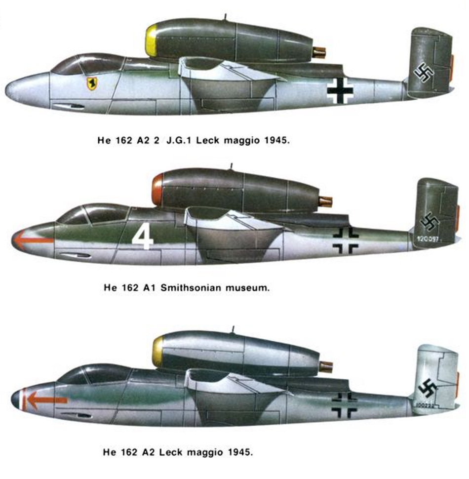 HEINKEL He-162 VOLKSJAGER Heinke58