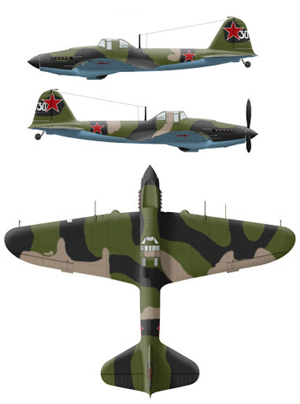 ILYUSHIN  IL-2 Il-2m-24