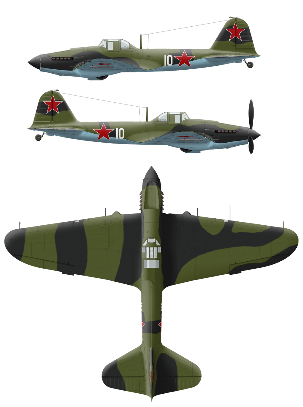 ILYUSHIN  IL-2 Il-2m-25
