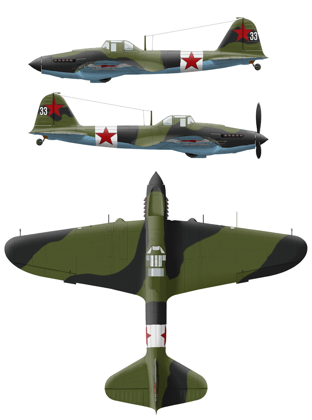 ILYUSHIN  IL-2 Il-2m-26