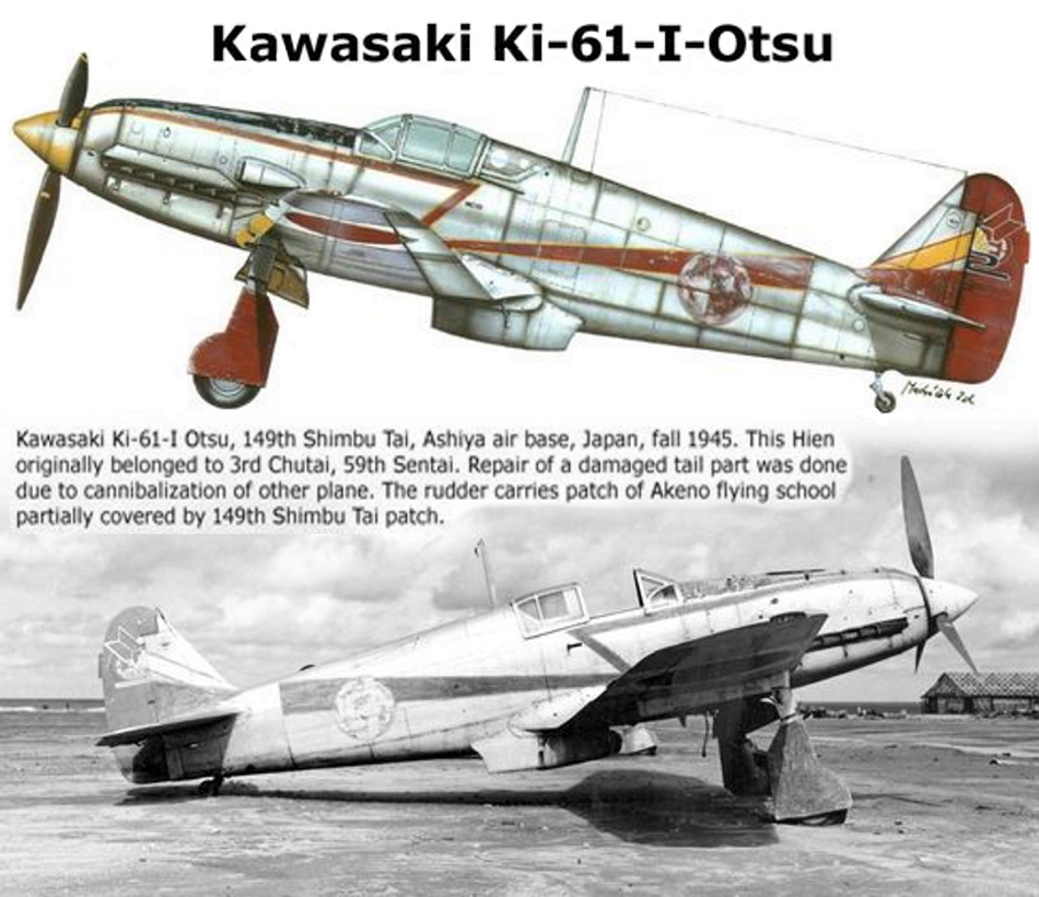 KAWASAKI KI 61 HIEN  (TONY) Ki-61-28