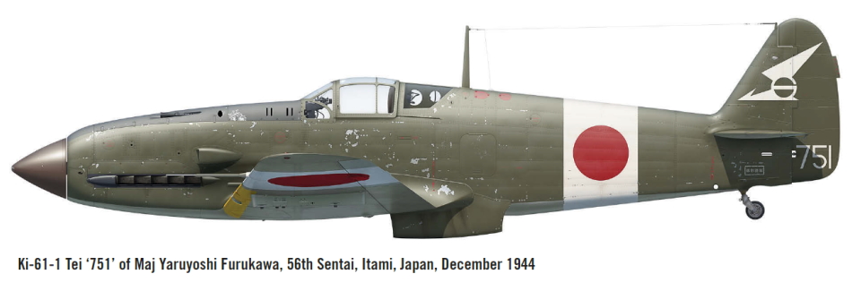 KAWASAKI KI 61 HIEN  (TONY) Ki-61-43