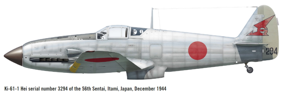 KAWASAKI KI 61 HIEN  (TONY) Ki-61-44