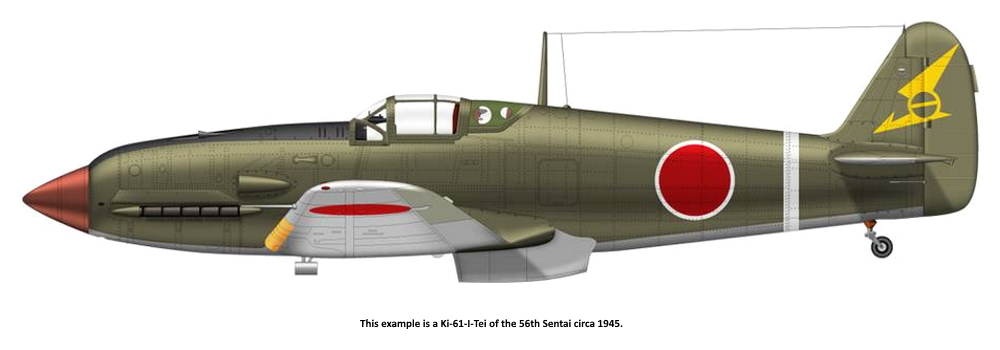 KAWASAKI KI 61 HIEN  (TONY) Ki-61-75