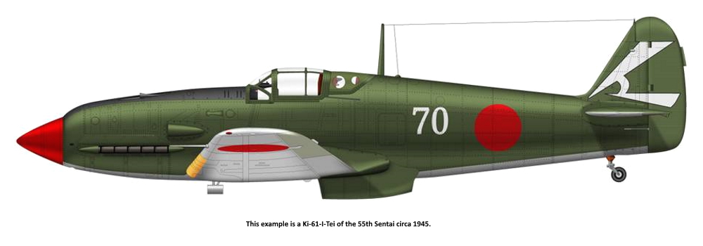 KAWASAKI KI 61 HIEN  (TONY) Ki-61-76