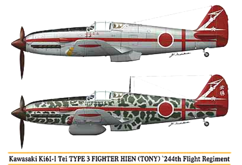 KAWASAKI KI 61 HIEN  (TONY) Ki-61-81