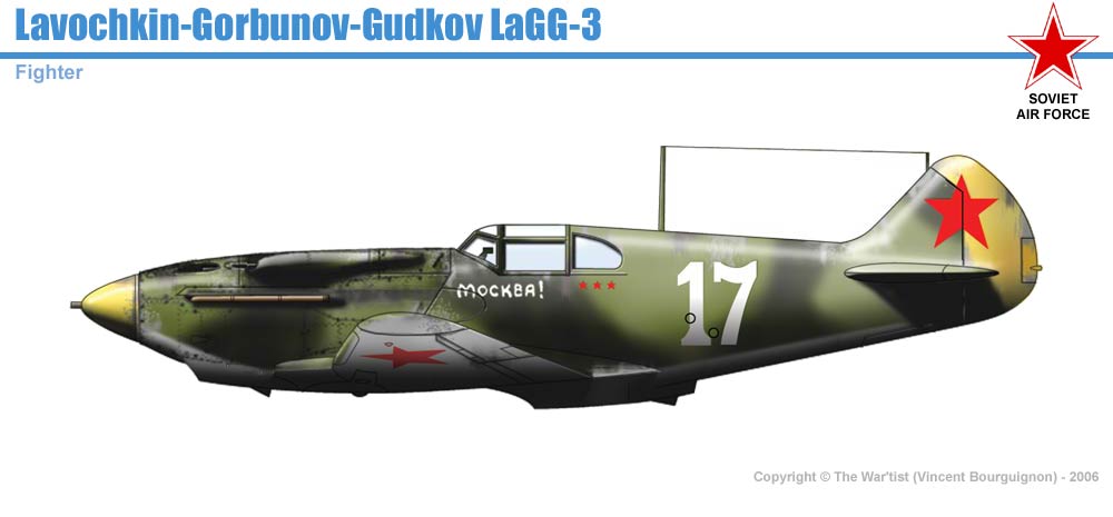 LAVOCHKIN-GORBUNOV-GUDKOV LaGG-3 Lagg-330