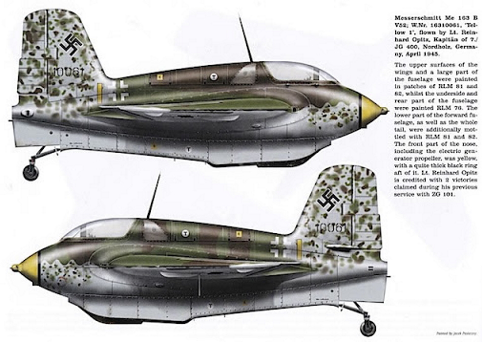 MESSERSCHMITT Me 163 KOMET Me163-15