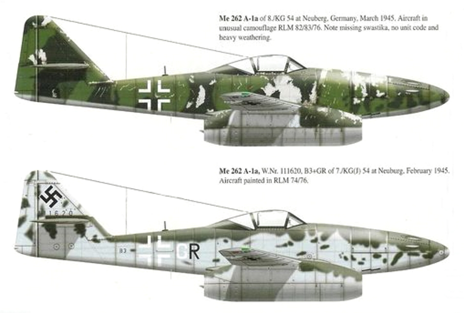 MESSERSCHMITT Me 262  SCHWALBE Me262-15