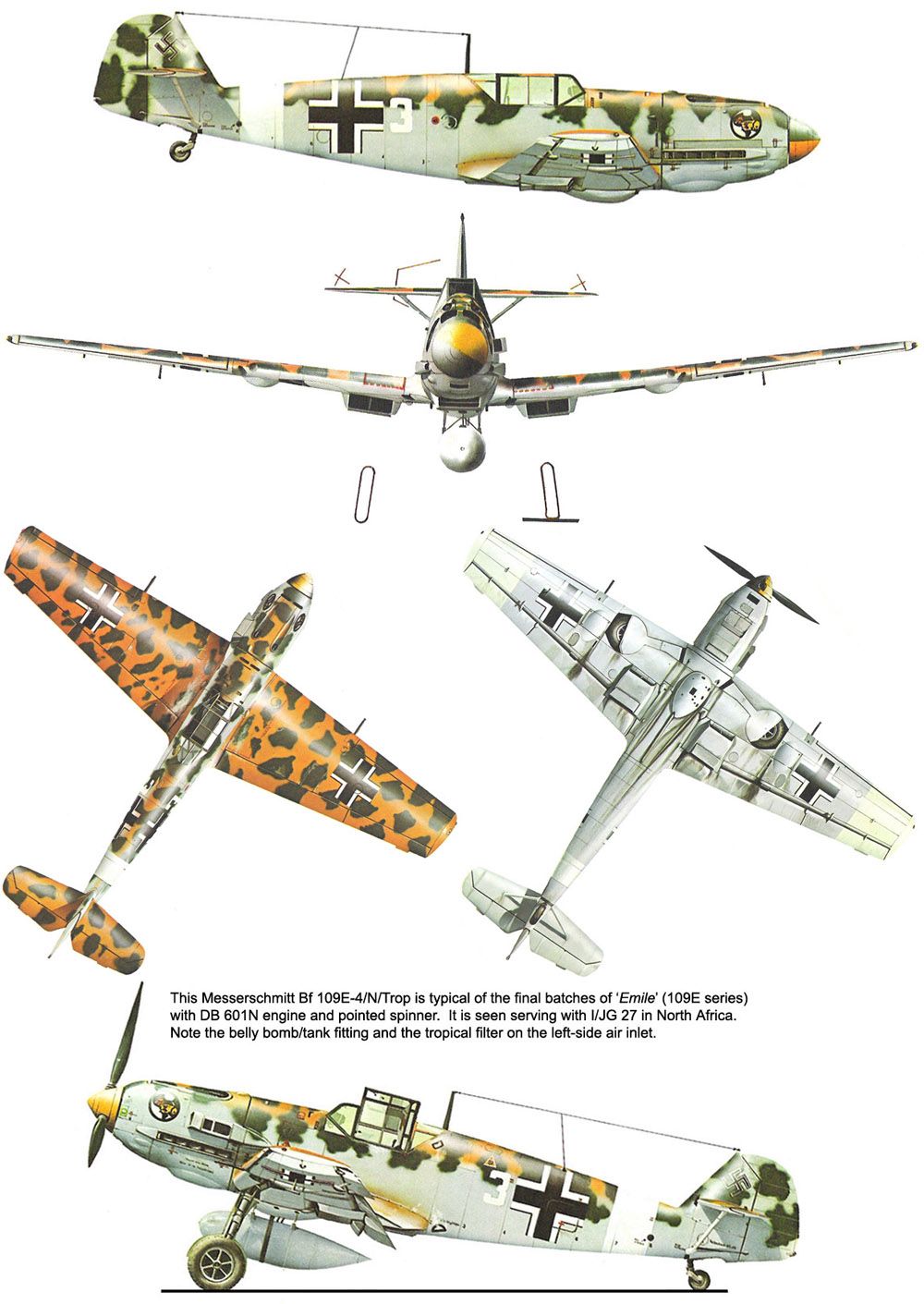 MESSERSCHMITT Bf 109 E Messer10