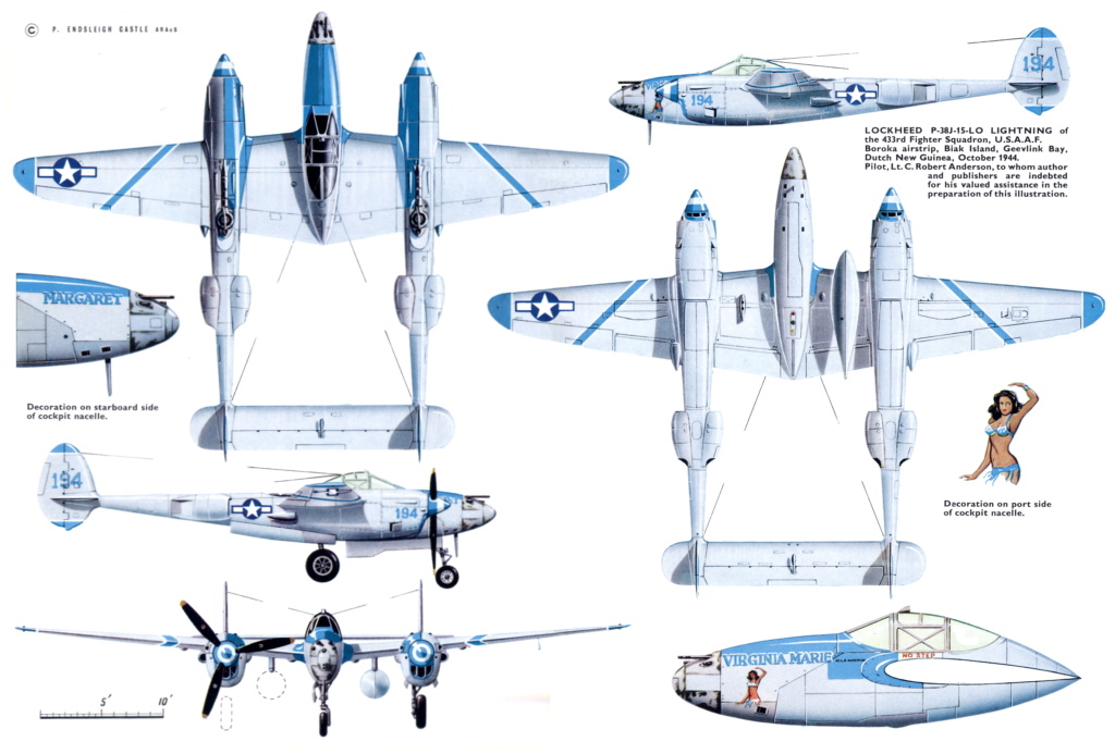 LOCKHEED P-38 LIGHTNING P-38-110