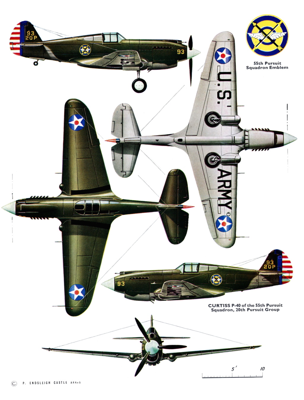 CURTISS P-40 P-40-110