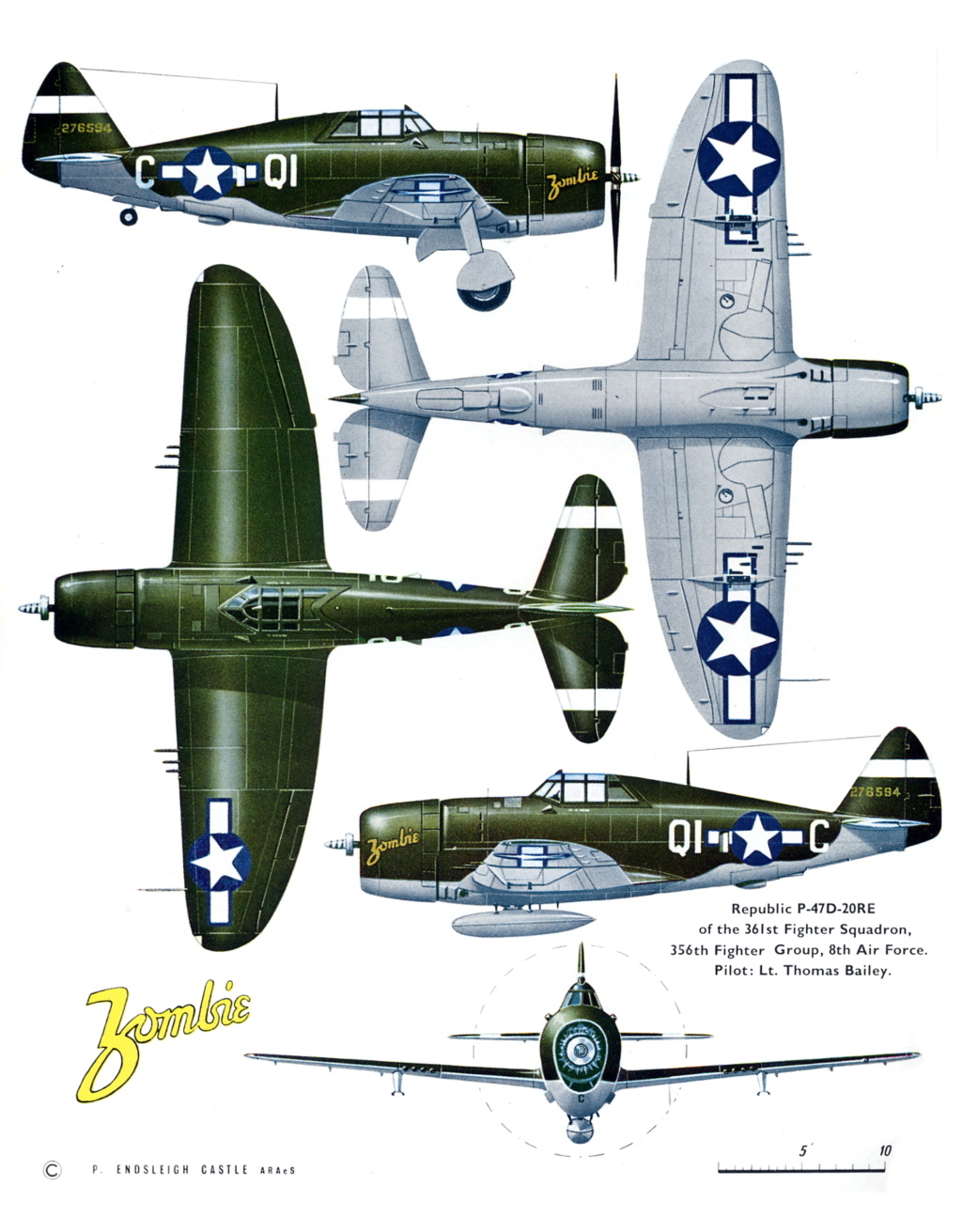 REPUBLIC P-47 THUNDERBOLT P-47-110