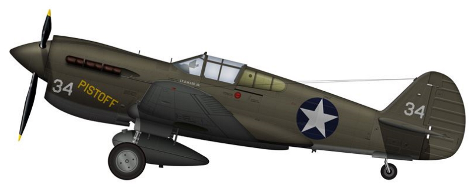 CURTISS P-40 P40-e-14