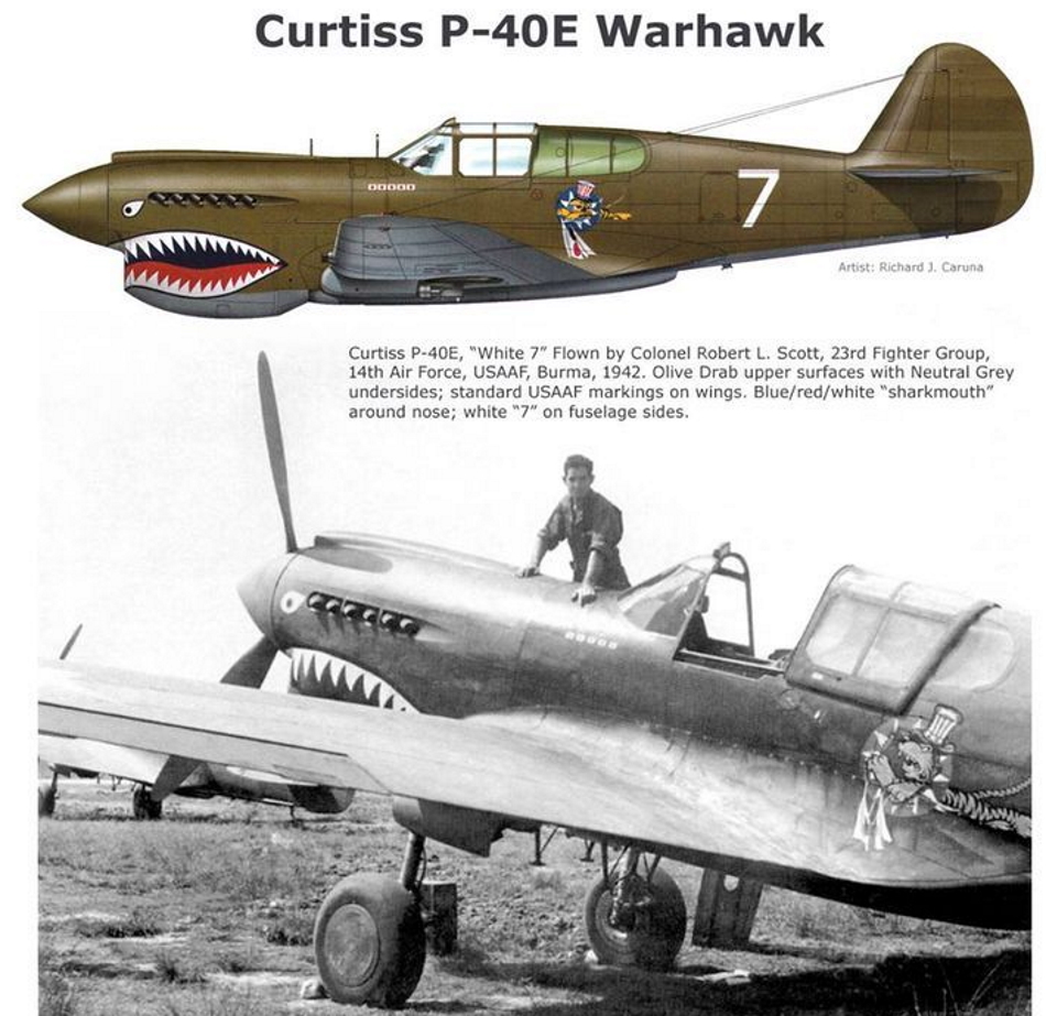 CURTISS P-40 P40e-510