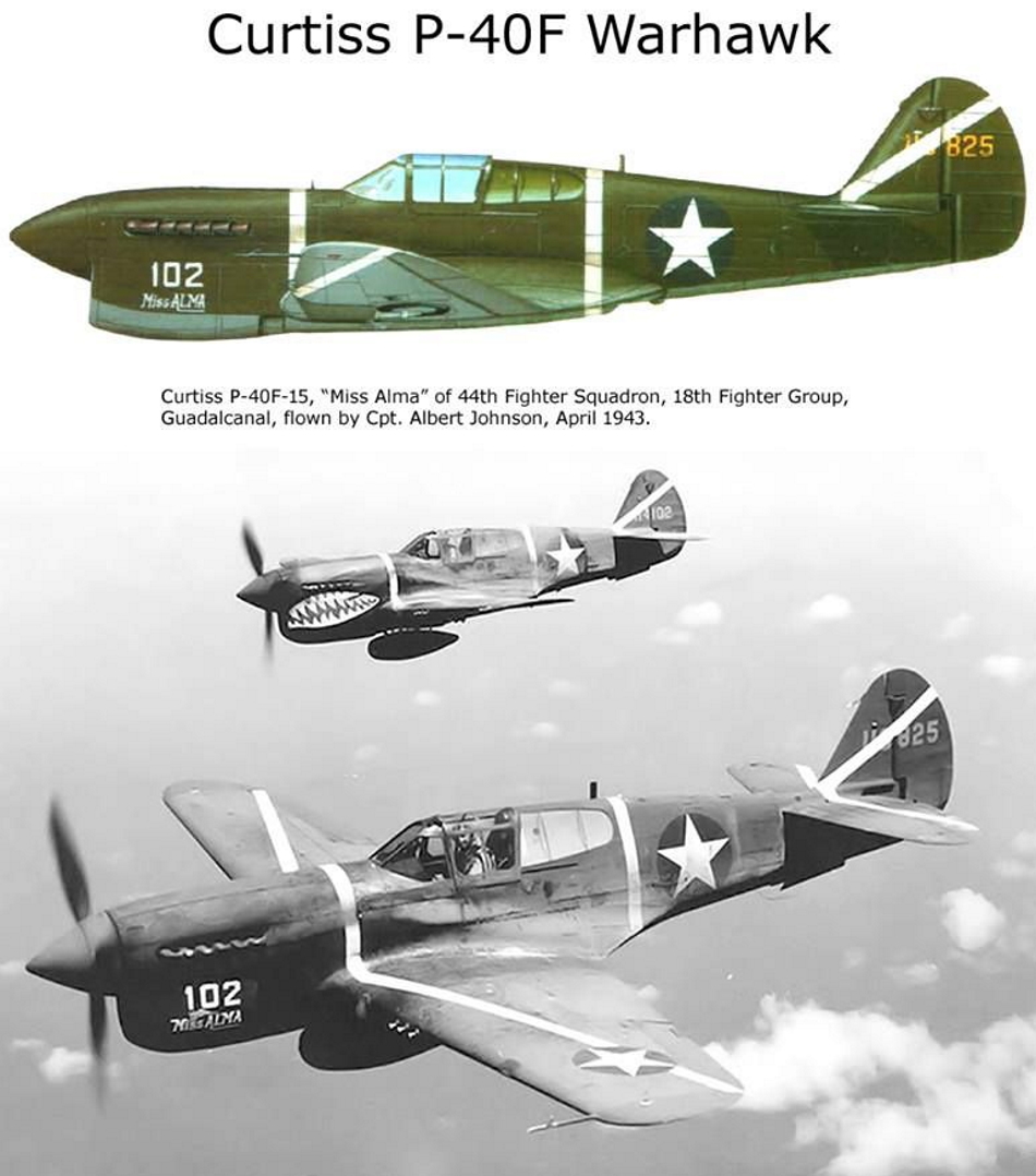 CURTISS P-40 P40f-w11