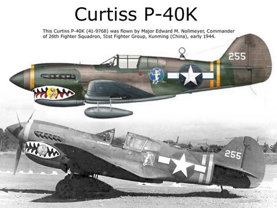 CURTISS P-40 P40k-810