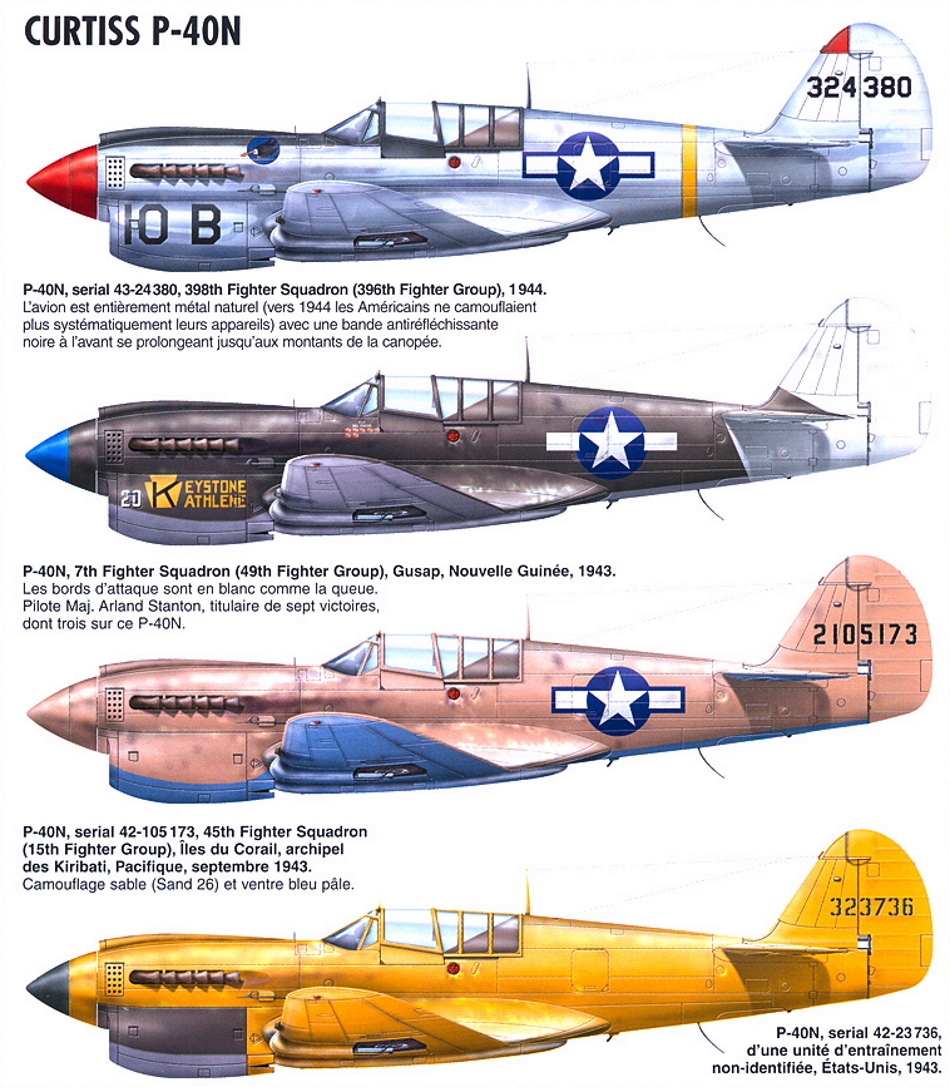 CURTISS P-40 P40n-410