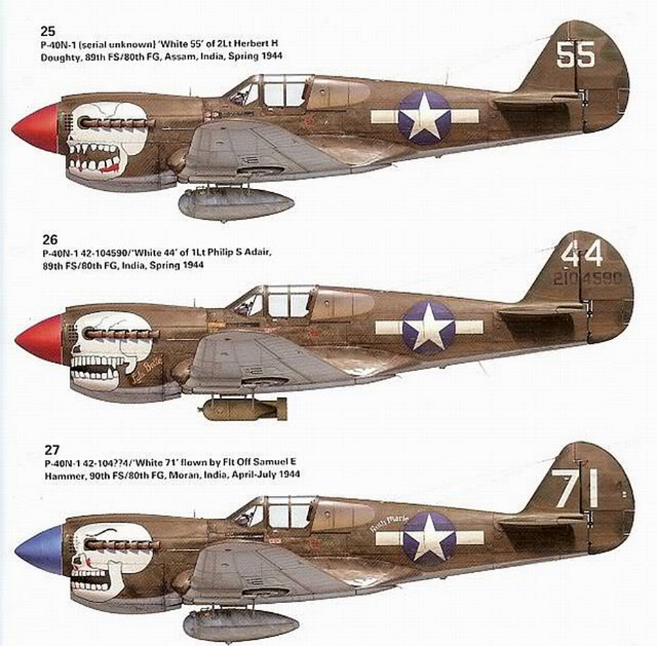 CURTISS P-40 P40n-b11