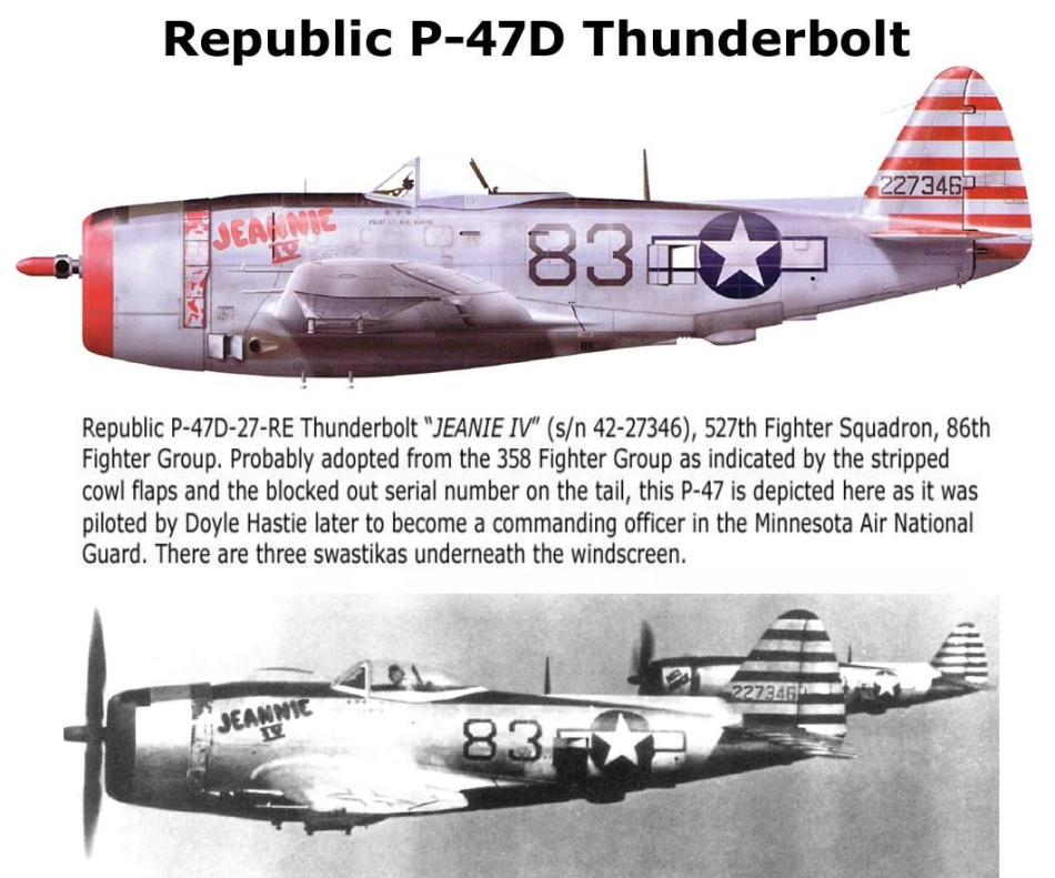 REPUBLIC P-47 THUNDERBOLT P47-d-46
