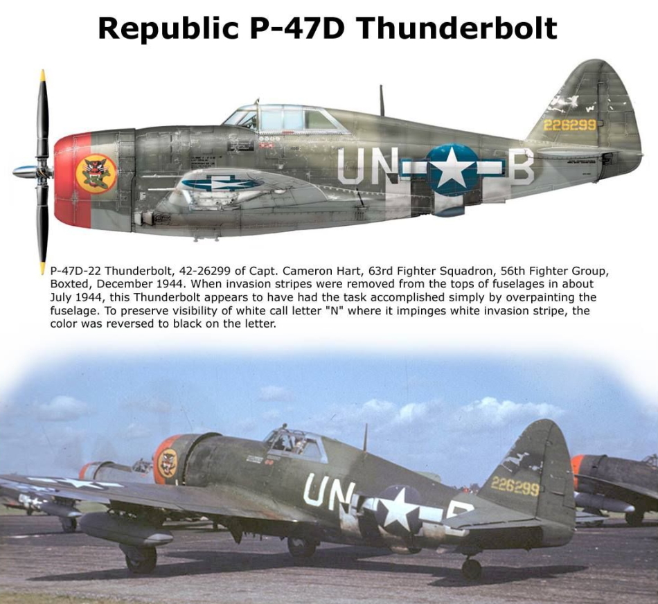 REPUBLIC P-47 THUNDERBOLT P47-d-65