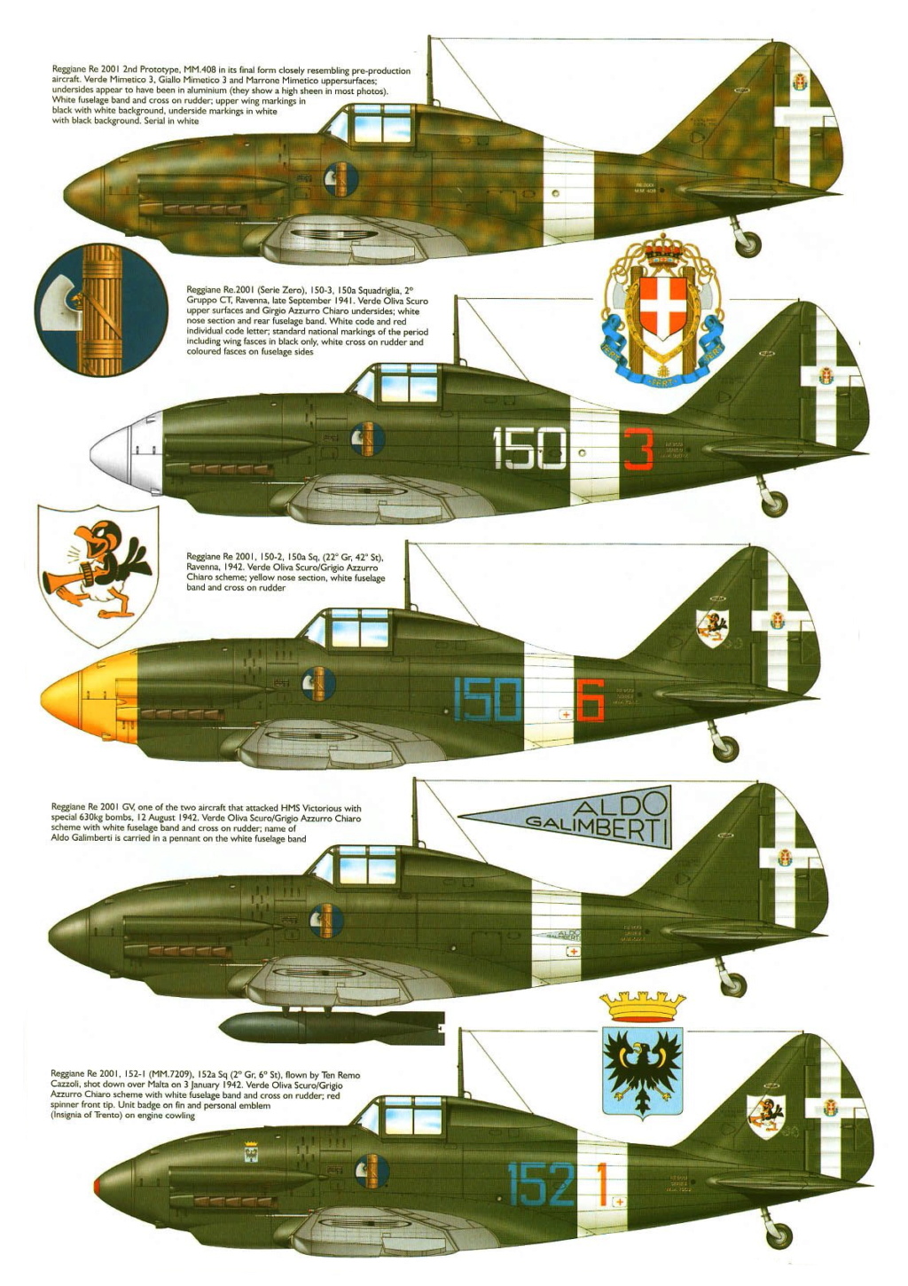 REGGIANE RE.2000 / 2001 Re-20023