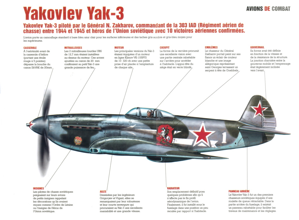 YAKOVLEV  YAK 1-3-9 Yak-3-55