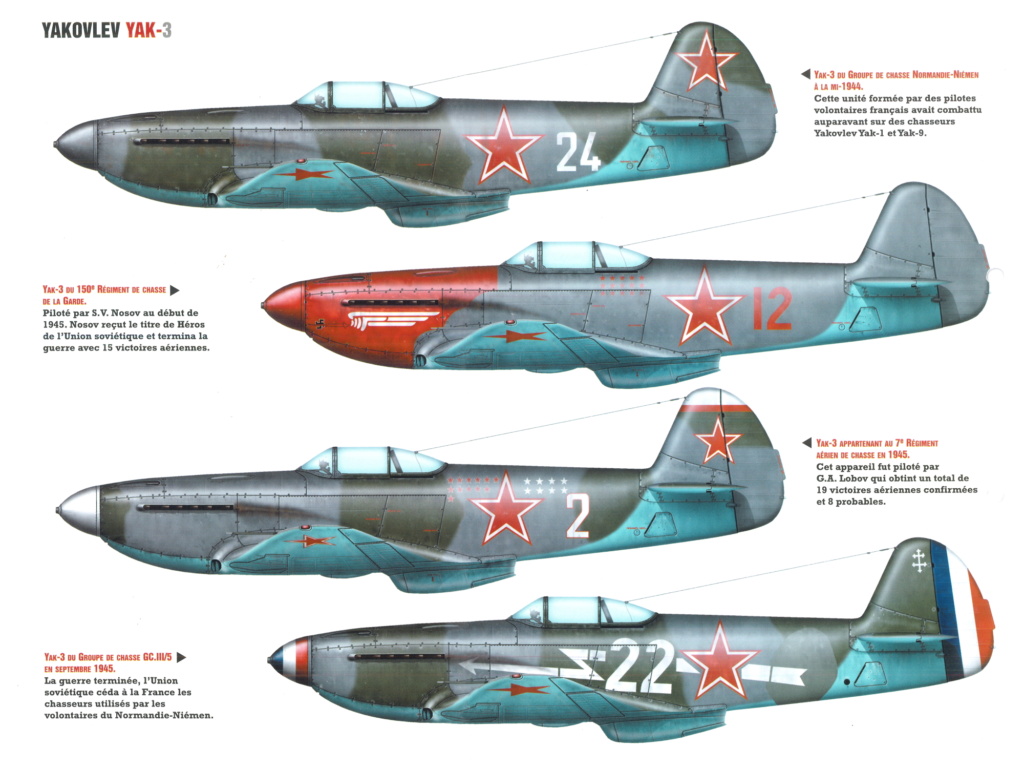 YAKOVLEV  YAK 1-3-9 Yak-3-56