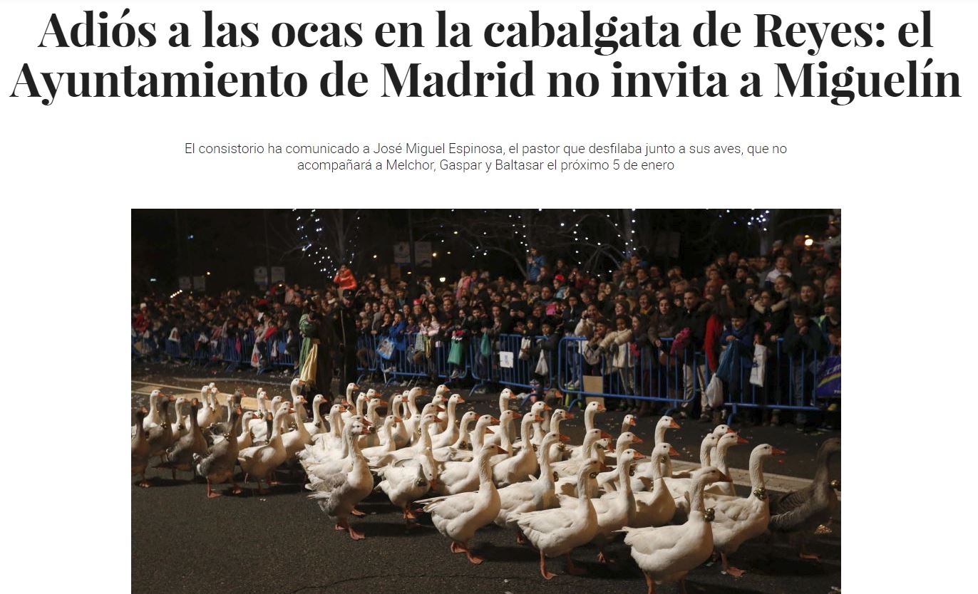 “¡Gracias, Madrid! Vuelve el circo con animales” Ocas10