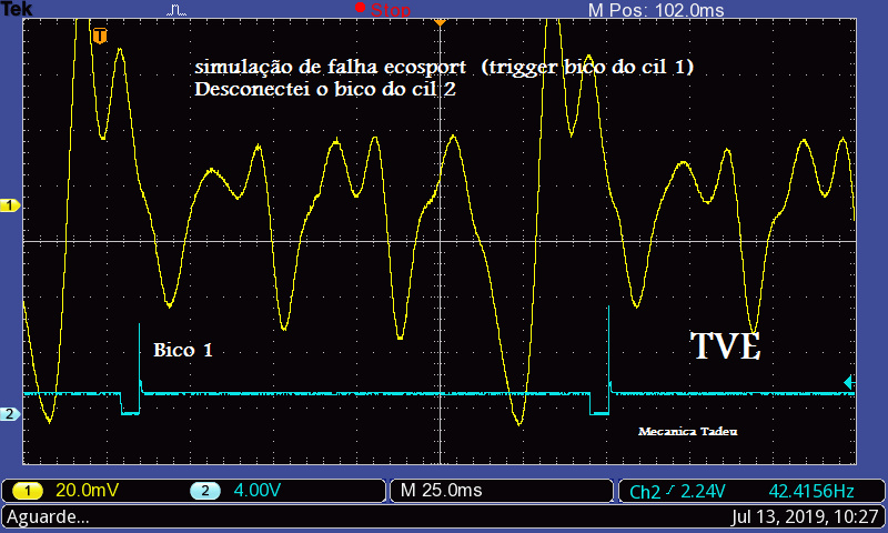 bico - Simulação de um bico desconectado F0001t12