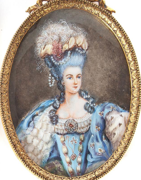 Marie Antoinette, portraits d'après Dagoty Zvale10