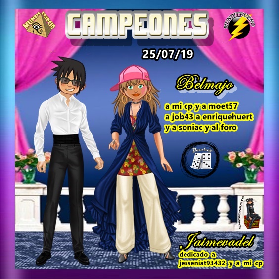 TROFEO DE DOMINO CAMPEONES BELMAJO Y JAIMEVADEL - FECHA 25-07-19 Trofeo53