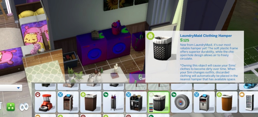 Laundry pack installed but not accessible - Help please! Sims4_10