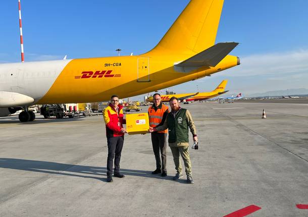 DHL e SEA volo da MXP per sostenere l’Ucraina 40234410