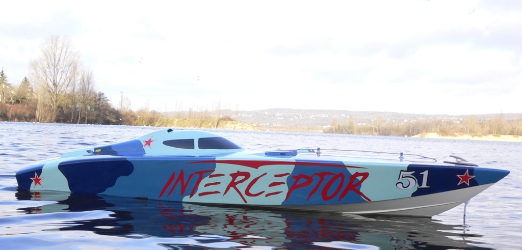 Projet FOUNTAIN Power boat Lightning 42 "Interceptor" P1090017