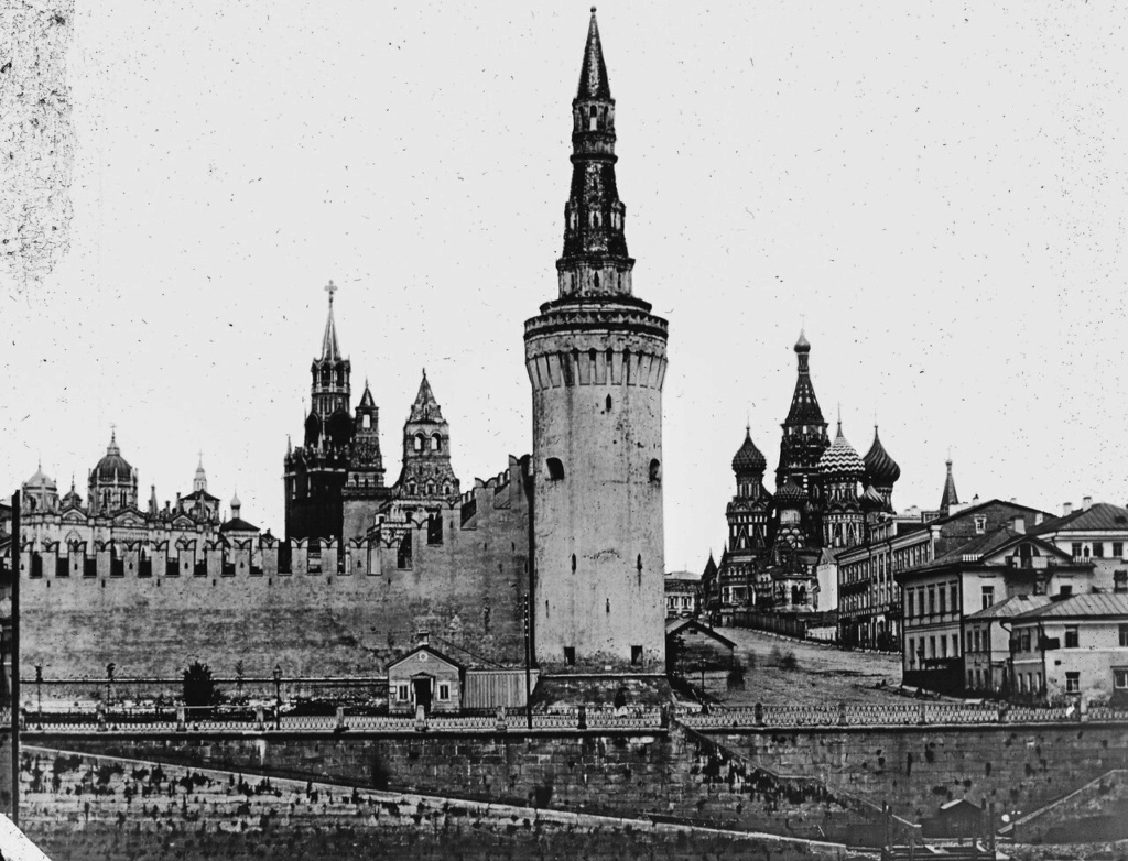 Старая Москва. Беклемишевская (Москворецкая) башня Кремля Phot1311