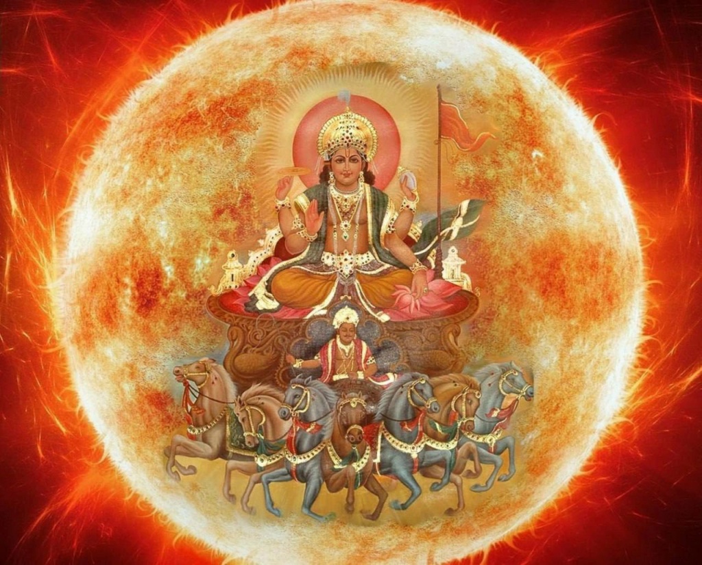 Су́рья - бог солнца  Phot1312