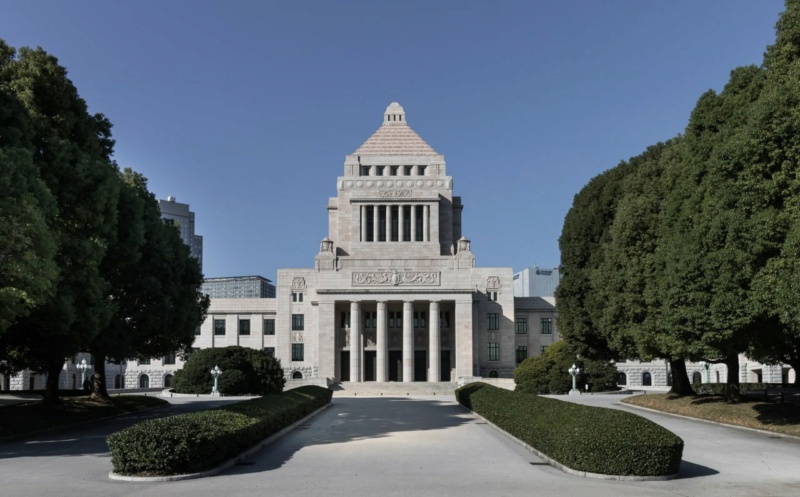 Здание парламента Японии - сооружение в правительственном квартале Токио, предназначенное для заседаний парламента Японии. Phot1594