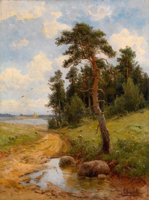 Пейзажи русского художника Семёна Фёдоровича Фёдорова (1867-1910) Photo229